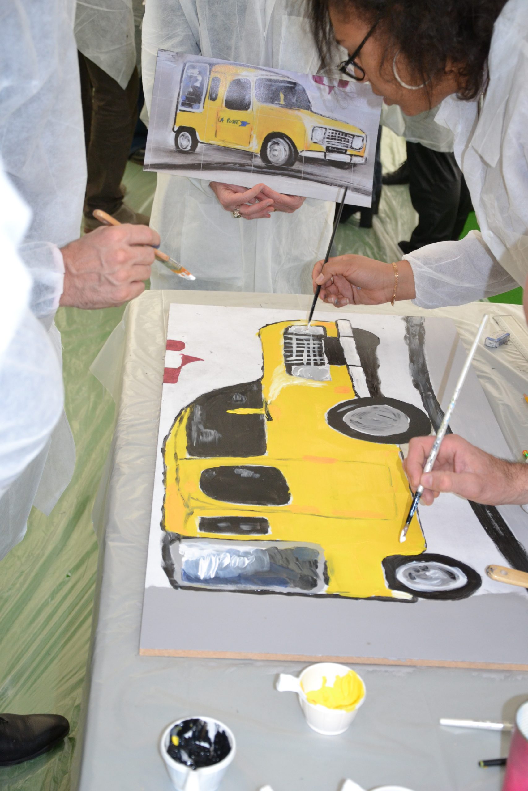 Séminaire & peinture de fresque pour La Poste