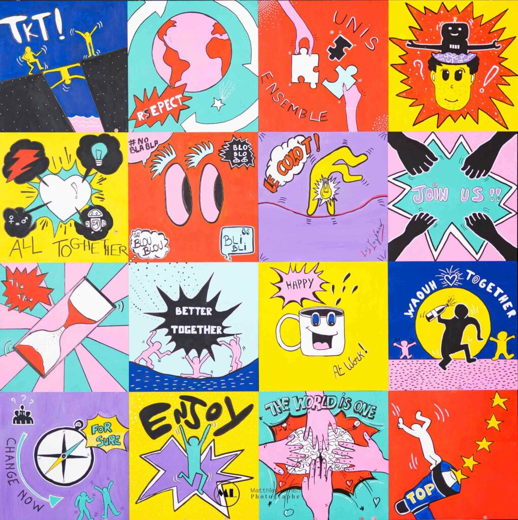 Team Building créatif pop art 34 HippodromeArtExperience 235 Nathalie Perie