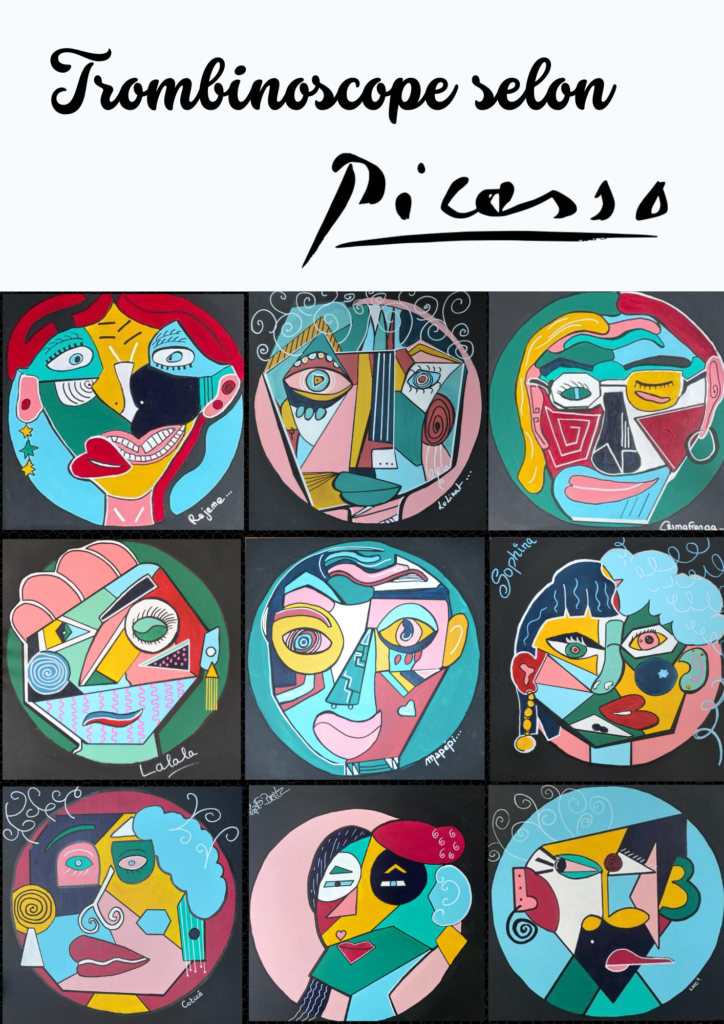 trombinoscope picasso Nathalie Perié Artiste Peintre